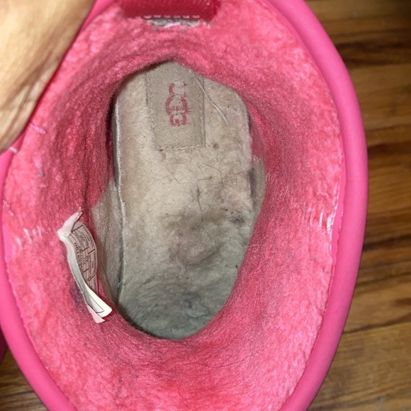 Hibiscus clear Uggs with matching Fanny pack bag - Picture 9 of 15